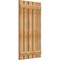 Ekena Millwork Spaced Board-n-Batten Shutters, Rough Sawn Western Red Cedar, 28 7/8W x 52H, PR RBS06S29X052RWR - alternate 5